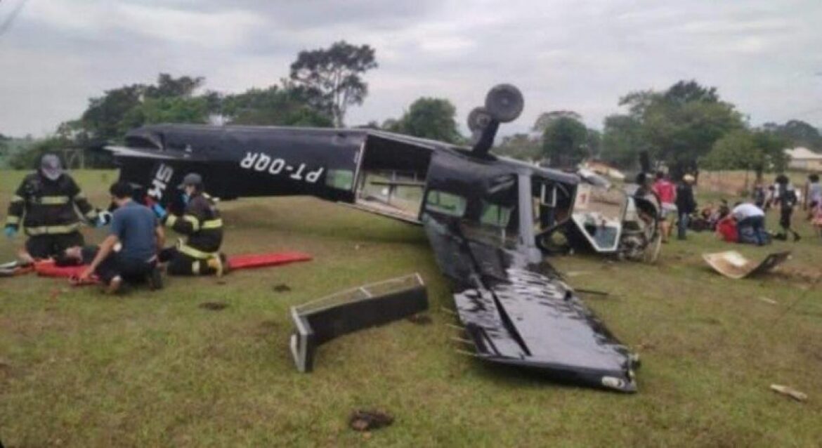 Acidente com avião deixa dois mortos em Boituva, no interior de São Paulo
