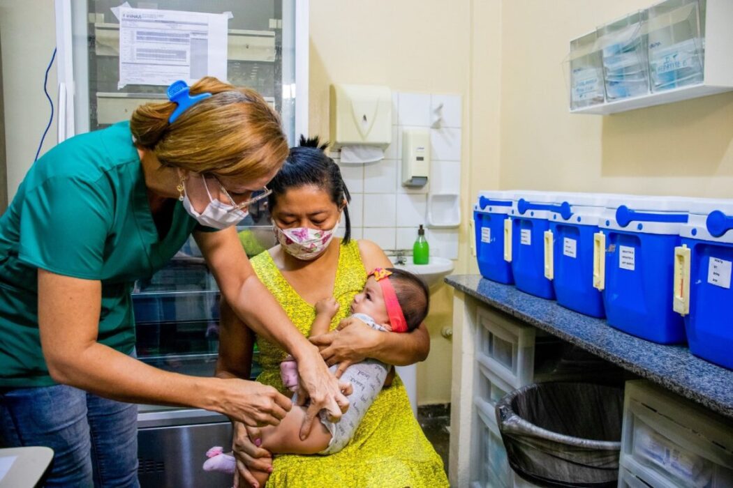 Campanha contra influenza e sarampo segue com os mesmos públicos em Manaus