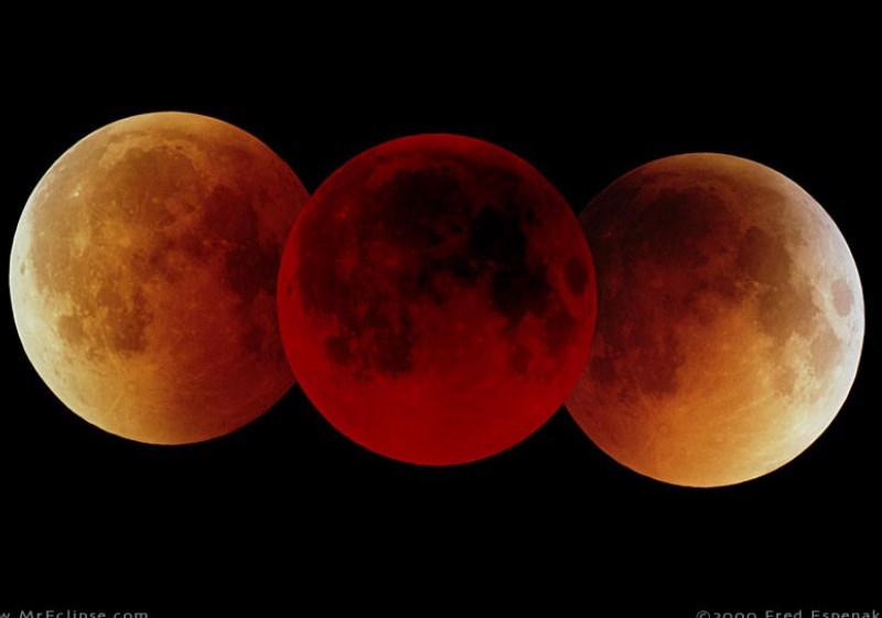 Eclipse lunar total é neste FDS com Lua de Sangue e transmissão