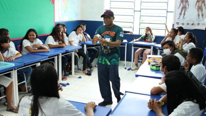 Prefeitura realiza a 10ª ‘Expedição Maker’ em escola da zona ribeirinha de Manaus