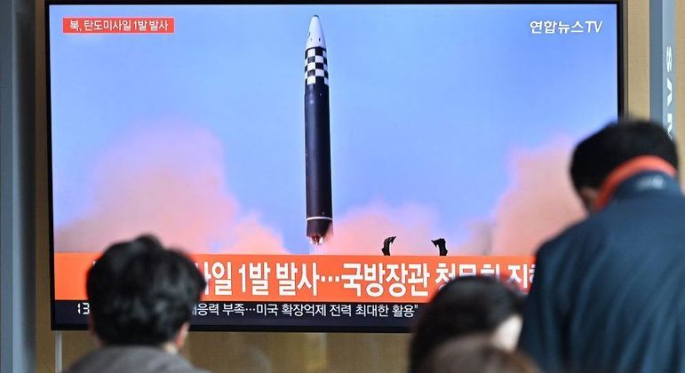 Coreia do Norte lança míssil balístico em nova demonstração de força