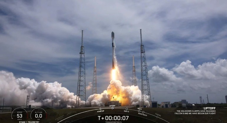 Dois novos satélites da FAB são lançados nos Estados Unidos