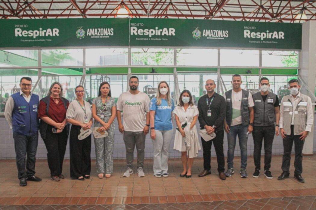 Organização Mundial da Saúde realiza visita ao Projeto RespirAR