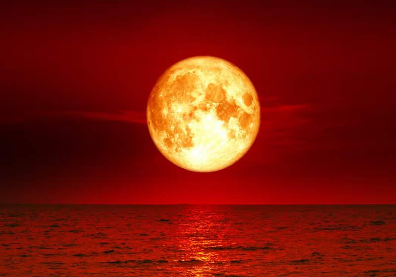 Eclipse Lunar Total será visto com lua avermelhada: Lua de Sangue