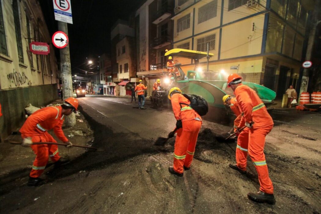 Em uma semana ‘Asfalta Manaus’ recupera mais de 350 ruas em todas as zonas da capital