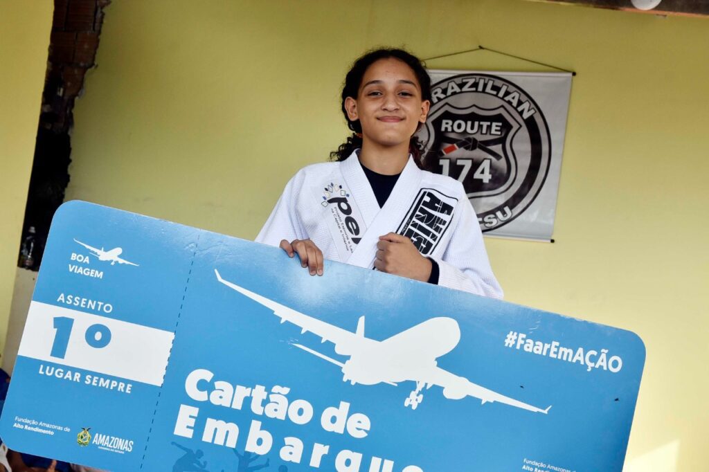 Amor de filha: Ana Clara vai em busca do ouro no Brasileiro de jiu-jitsu para dedicar a sua mãe