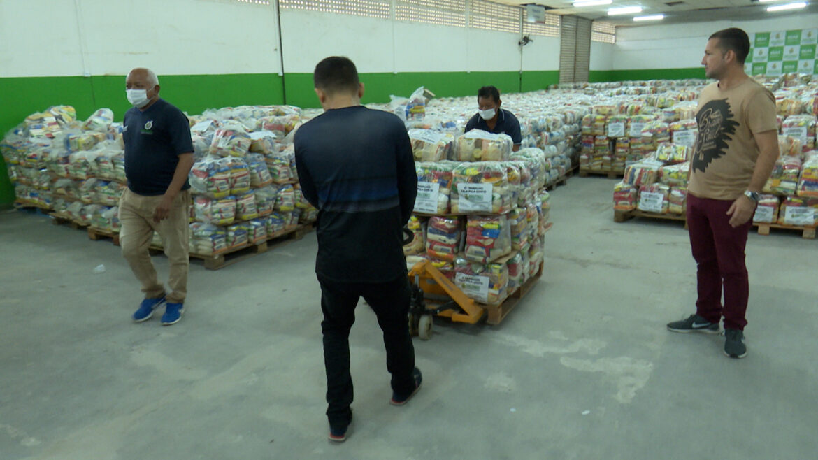 Ajuda humanitária: mais de 80 mil cestas básicas foram enviadas para famílias atingidas pela cheia no Amazonas