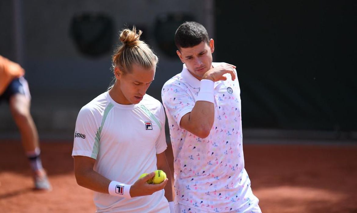 Duplas do Brasil perdem nas quartas e se despedem de Roland Garros