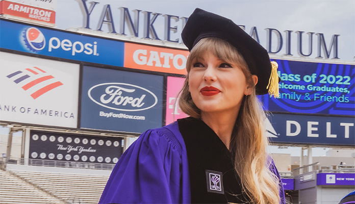 É Dra. Swift para você: Taylor Swift recebe título em Belas Artes da Universidade de Nova York