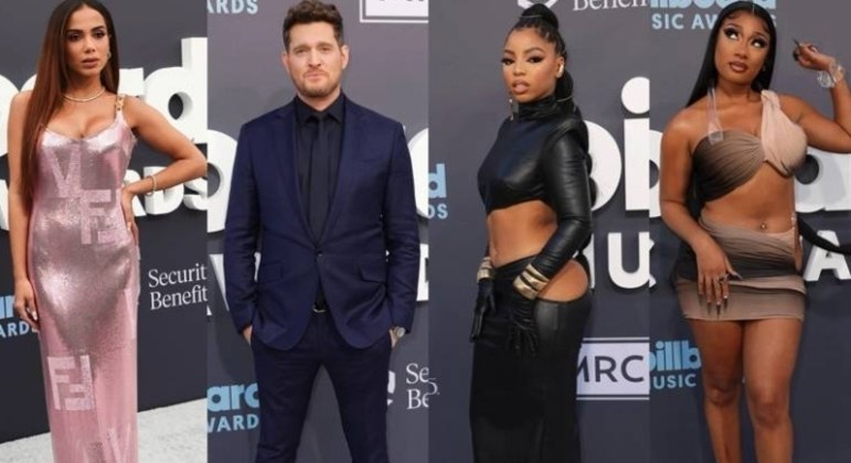Billboard Music Awards 2022: Confira as fotos do tapete vermelho