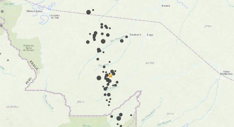 Terremoto de magnitude 6,5 no Acre é o maior da história do país