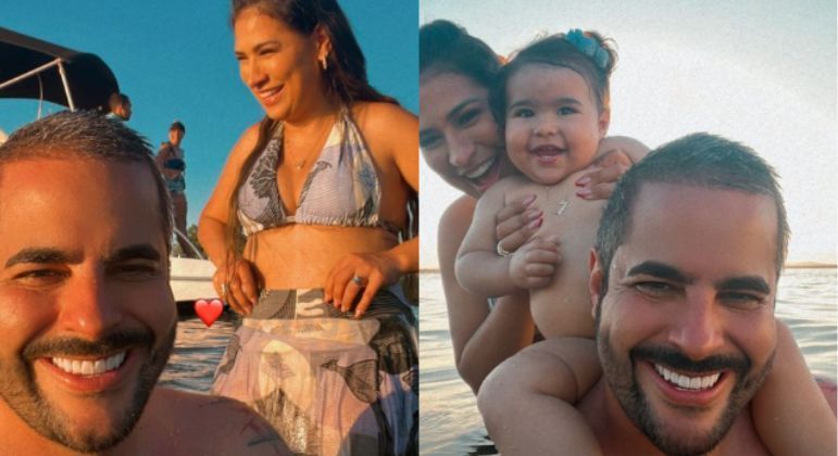 Simone canta para fãs em barco e curte passeio com a família após show sem Simaria