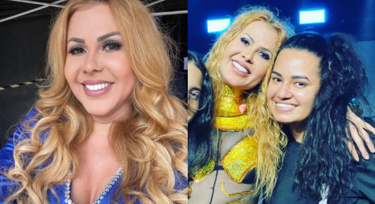 Filha de Joelma dá detalhes sobre internação da mãe: 'Firme e forte, guerreira como sempre