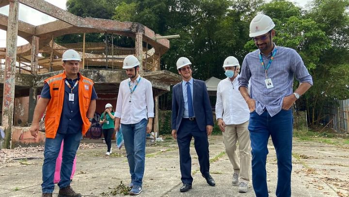 Prefeitura apresenta projeto de reforma no Local Casa de Praia em visita técnica do Ministério Público