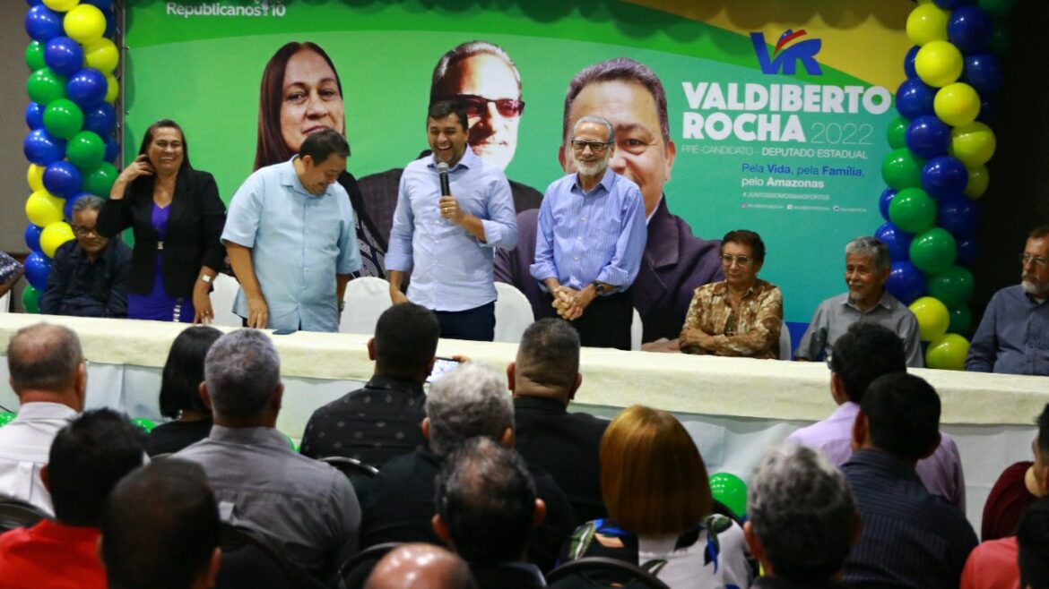 Wilson Lima destaca papel social da igreja em lançamento de pré-candidatos aos cargos de deputados estadual e federal