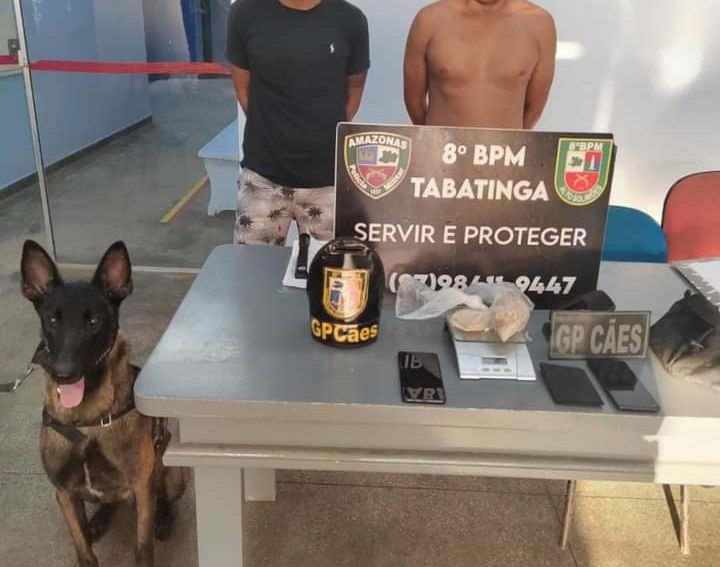 Dupla é presa por tráfico de drogas em Tabatinga