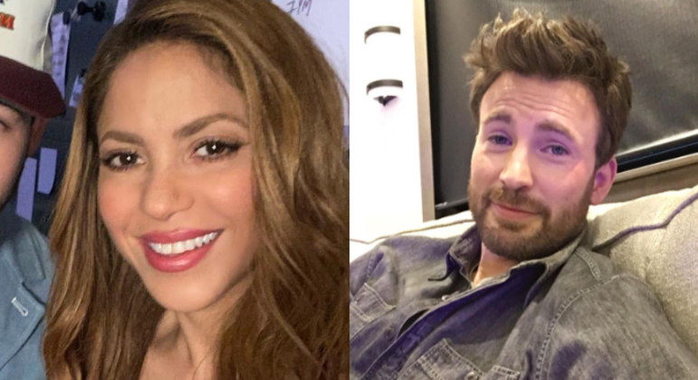 Chris Evans comenta boatos de affair com Shakira, após separação da cantora