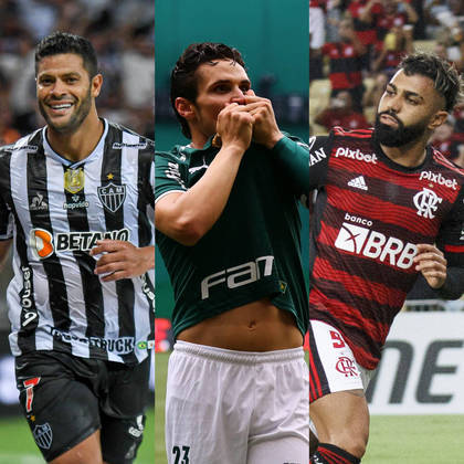 Artilheiros do Brasil estão separados por um gol cada