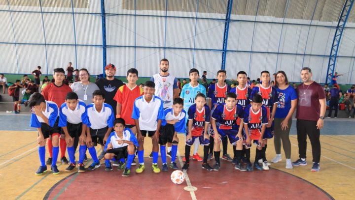 Prefeitura realiza seletiva municipal de futsal para os Jogos Escolares do Amazonas