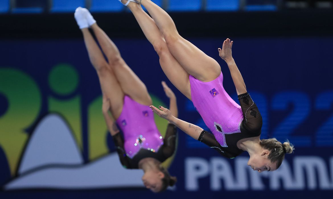 Pan de Ginástica de Trampolim: Brasil alcança finais no sincronizado