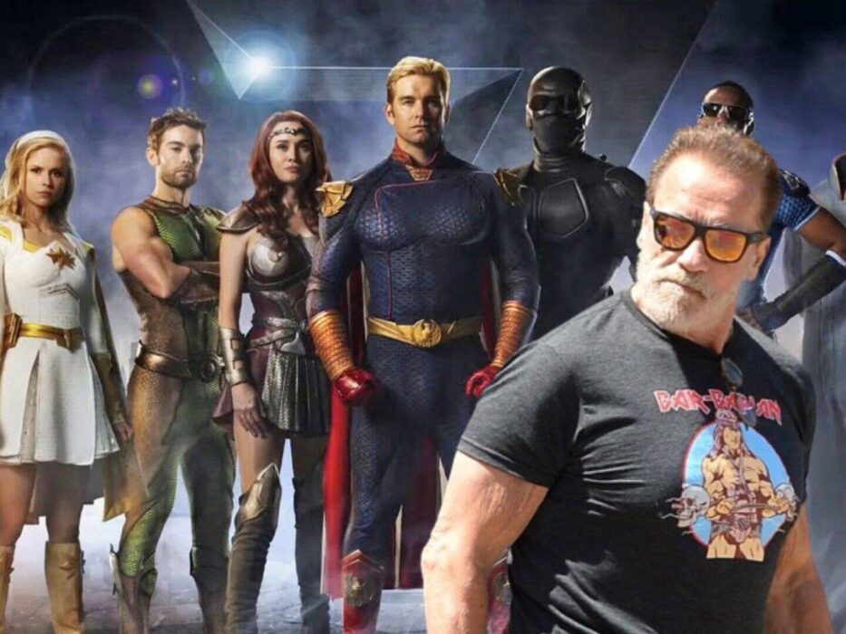 Schwarzenegger teve reação hilária com spin-off de The Boys