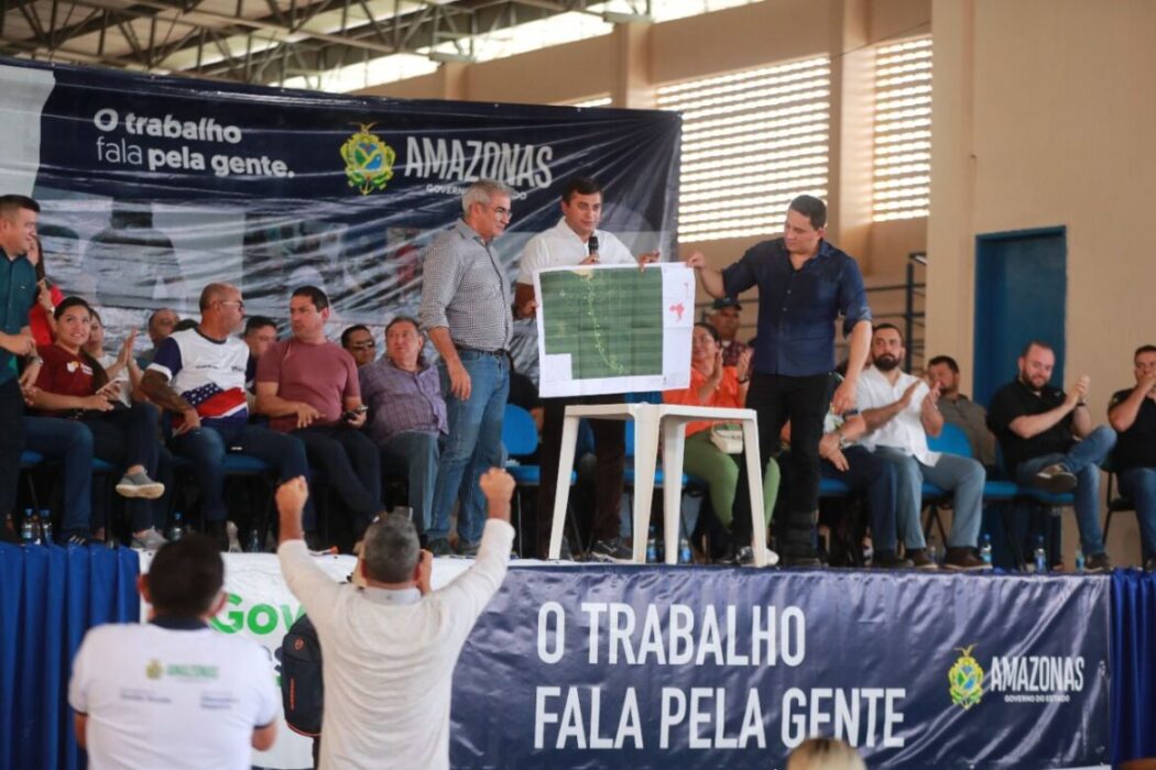 Em Borba, Wilson Lima anuncia mais de R$ 42,4 milhões em investimentos para a cidade