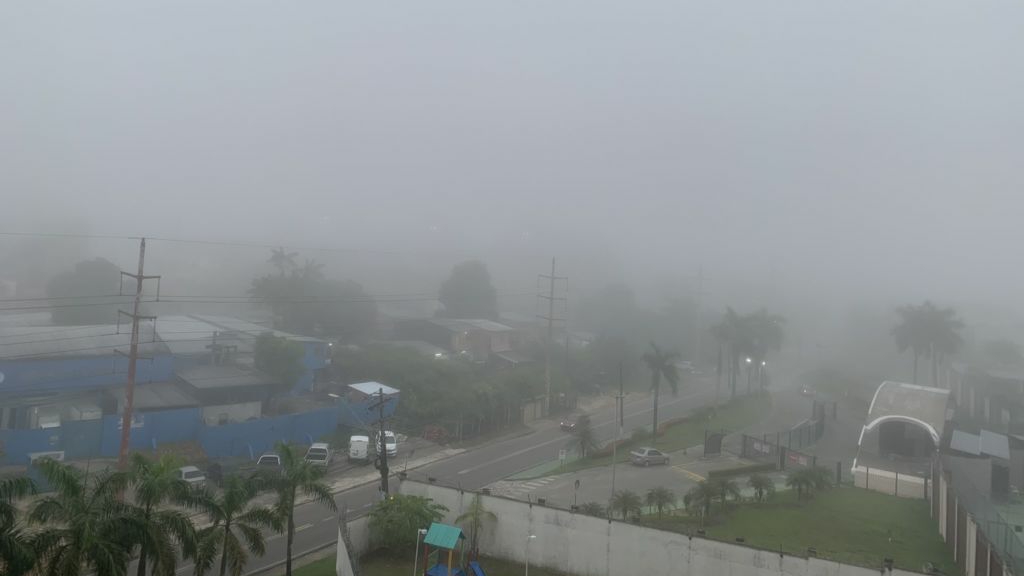 Forte neblina altera vôos no aeroporto de Manaus