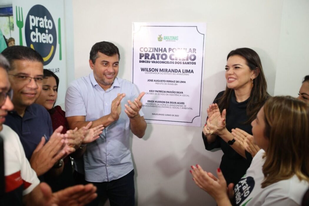 Em Iranduba, Wilson Lima inaugura 10ª unidade do Prato Cheio no interior