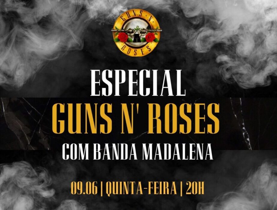 Músicos do Titanic Bar apresenta 'Especial Guns N' Roses' nesta quinta (9)