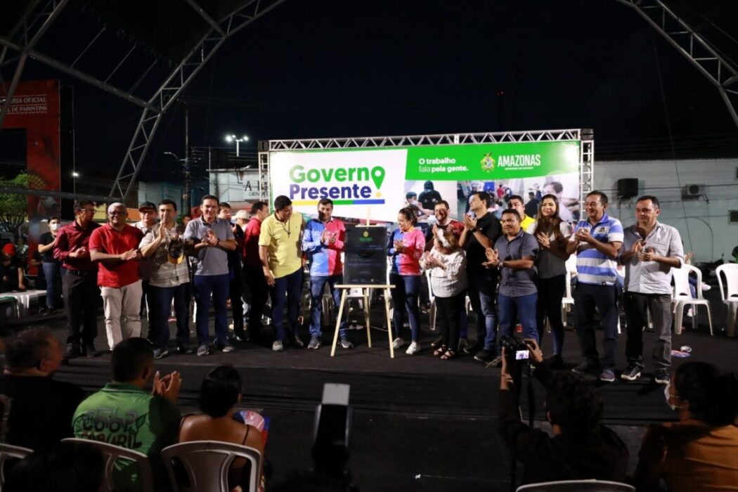 Wilson Lima inaugura Ilumina+ Amazonas na sede de Parintins e na Vila Amazônia