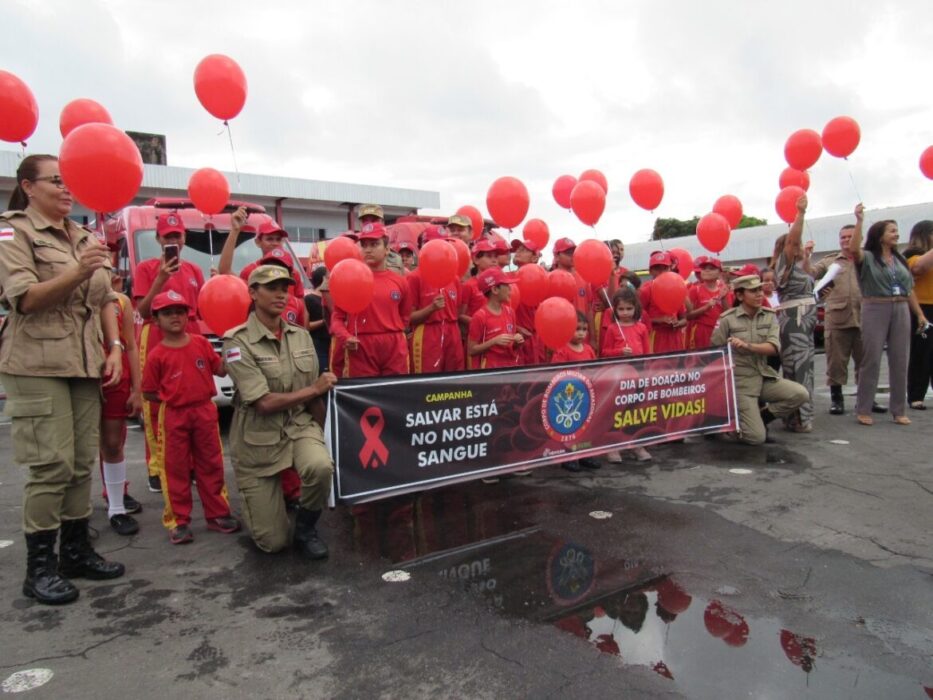 Campanha de doação de sangue dos bombeiros capta mais de 100 bolsas de sangue