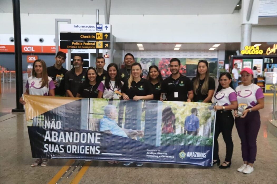 Junho Violeta: Campanha “Não abandone suas origens”, é realizada em Manaus