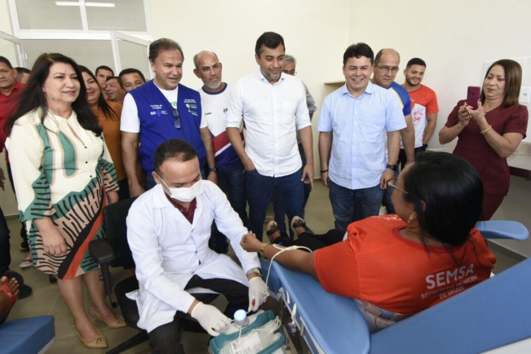 Governador Wilson Lima inaugura primeira unidade descentralizada do Hemoam em Coari