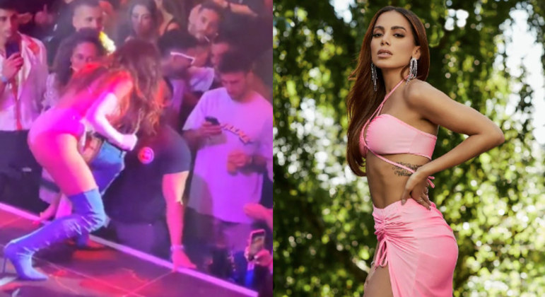 Anitta nega ter assediado segurança em show: 'Meu namorado não iria gostar'