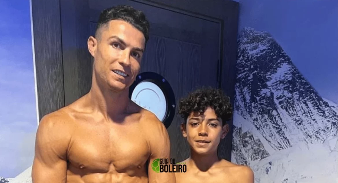 Cristiano Ronaldo celebra aniversário do Filho com mensagem inusitada