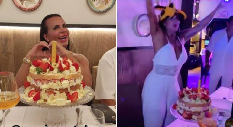 As comemorações dos 63 anos da Gretchen ainda estão a todo o vapor. Neste terça-feira (31), a artista celebrou, mais uma vez, a data com alguns amigos em um restaurante de Belé, no Pará. "Como é bom ter amigos! Como é bom comemorar a vida. Como é bom sorrir. Ser leve. Viver! Obrigada @famigliasiciliaoficial pelo aniversário lindo. Obrigada @cassiafariagastronomia pelo arroz de carangueijo e a torta maravilhosa. Obrigada @angelasicilia @luizataidefilho e seu marido Fábio por tanto acolhimento e carinho. Melhor aniversário impossível. Feliz 63 anos!", escreveu ela na legenda do vídeo onde aparece sorrindo e dançando. VEJA TAMBÉM Gretchen aparece com colo do peito peludo e internautas reagem: 'Tony Gretchen Ramos' FAMOSOS E TV Gretchen aparece com colo do peito peludo e internautas reagem: 'Tony Gretchen Ramos' Gretchen exibe pernas e bumbum para rebater críticas: 'É tudo de verdade, não tem plástica' BELEZA Gretchen exibe pernas e bumbum para rebater críticas: 'É tudo de verdade, não tem plástica' Gretchen posa de cropped e calça com fenda: 'Sexta-feira 13 a gente já começa bombando' MODA Gretchen posa de cropped e calça com fenda: 'Sexta-feira 13 a gente já começa bombando' Ainda ontem Gretchen viu seu nome envolvido em uma polêmica estética sobre os pelos descoloridos que têm na região do colo e dos seios. Alguns internautas chegaram a chamar a rainha do rebolado de "Gretchen Ramos", em referência ao ator Tony Ramos, que é peludo. Após as críticas, a cantora se defendeu: "Já que meus pelos são o assunto do momento, aí vai um close deles para vocês. Chora nesses pelos sensuais", escreveu ela.