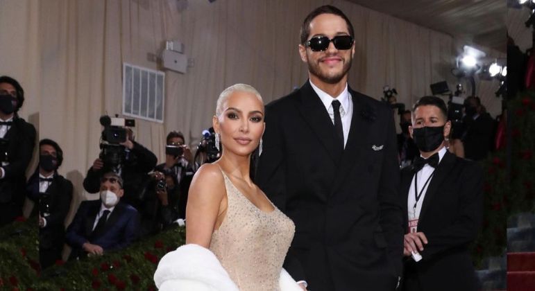 Kim Kardashian revela motivo inusitado para início de namoro com Pete Davidson