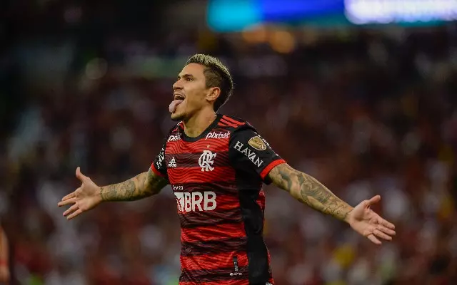 Pedro espera dar presente à torcida do Flamengo contra o Athletico-PR