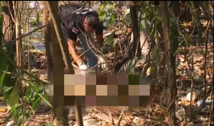 Partes de corpo são encontradas em igarapé na zona Oeste