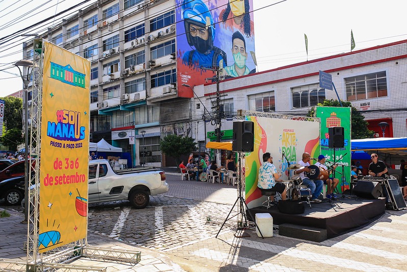 Eduardo Ribeiro e Ponta Negra recebem intervenção do projeto multicultural ‘Arte Pela Cidade’