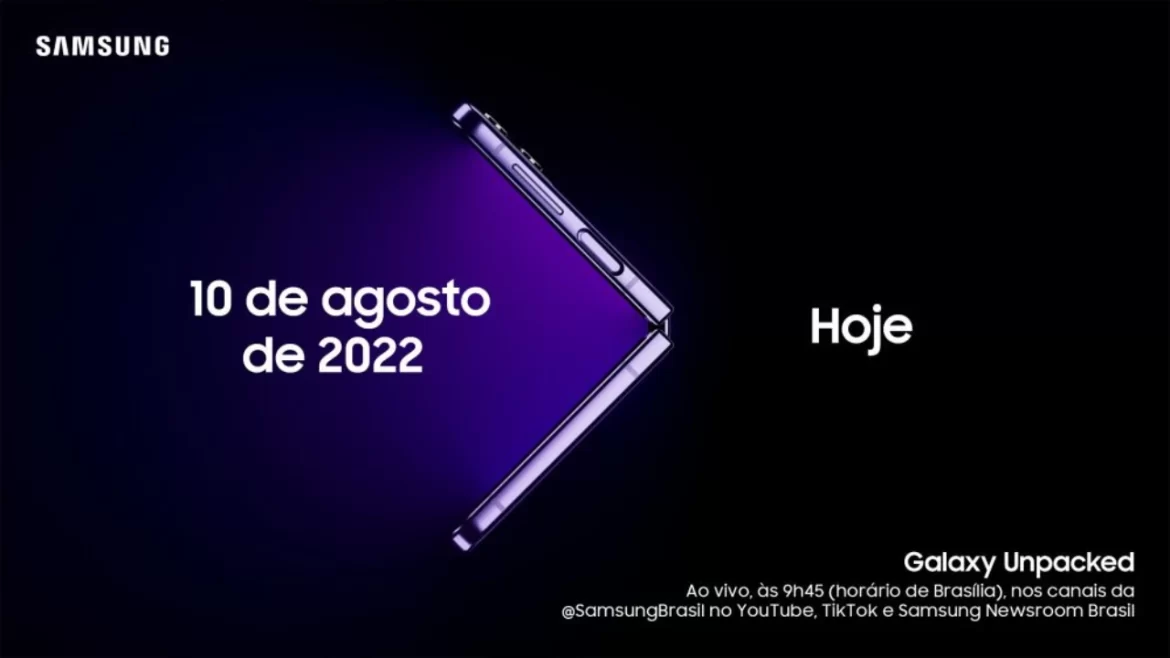 Samsung promete surpresas para celulares e relógios no seu evento de lançamento em agosto