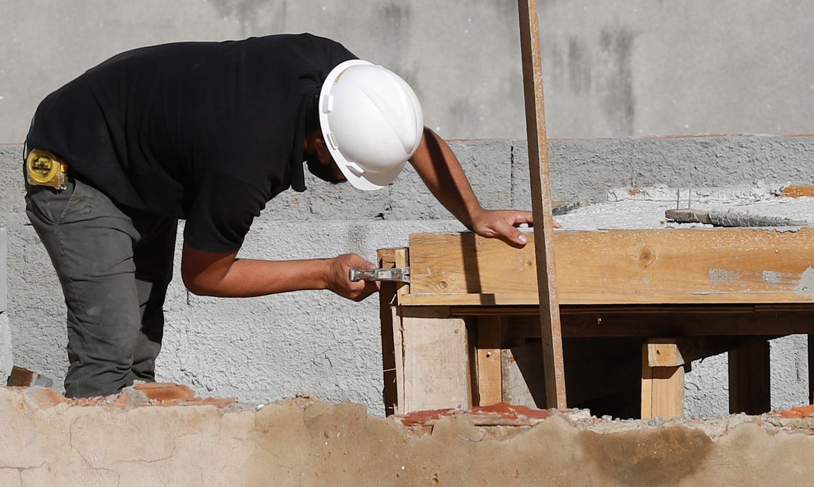 Inflação da construção cai para 1,16% em julho