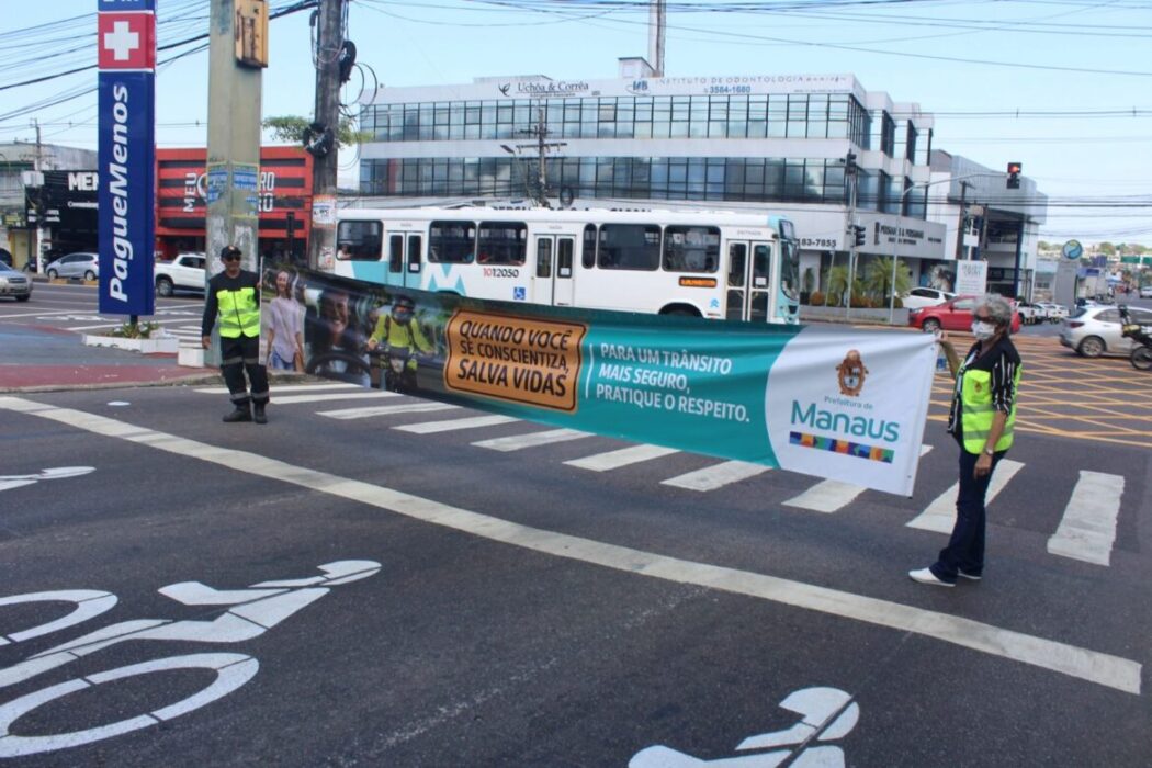  Prefeitura de Manaus destaca Dia do Motorista com ação de educação no trânsito