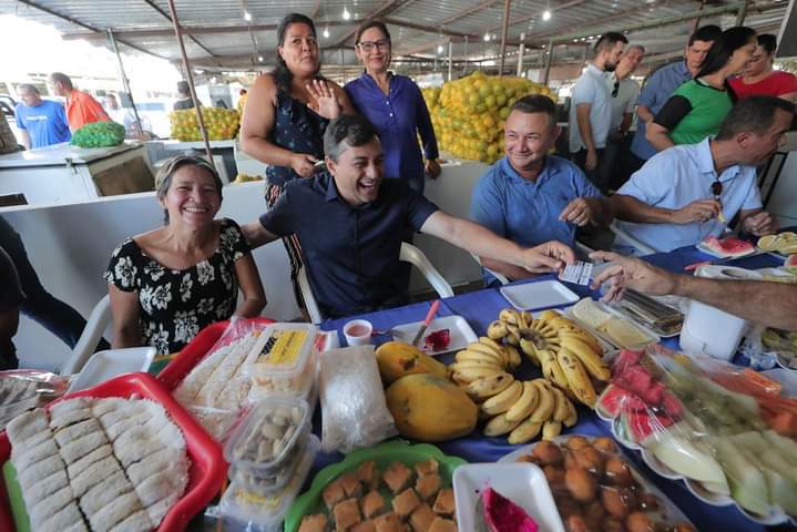 Governador Wilson Lima visita Feirão da Sepror, na manhã desta quarta (20)