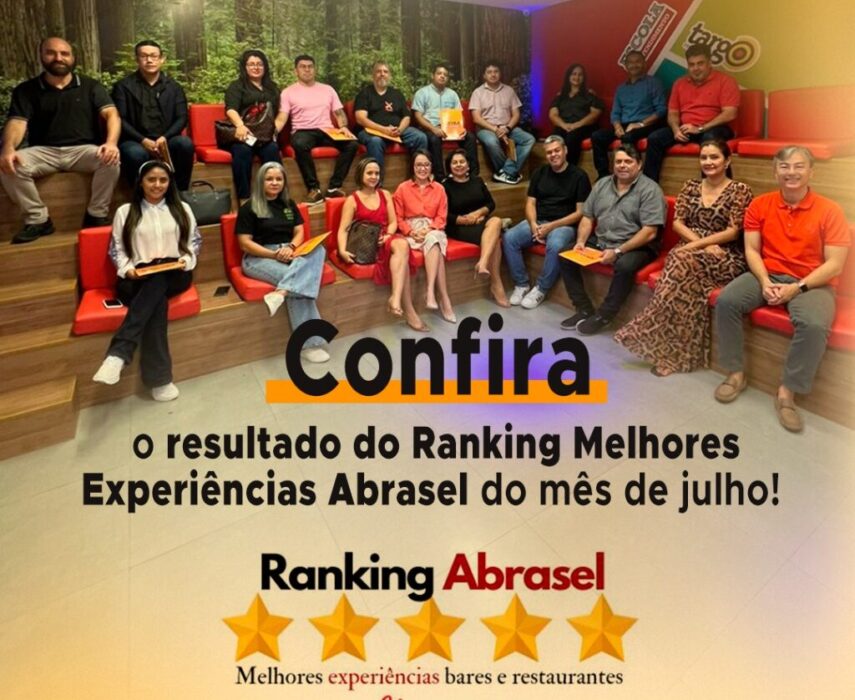 Abrasel divulga resultado do “1º Ranking Melhores Experiências” de empresas amazonenses