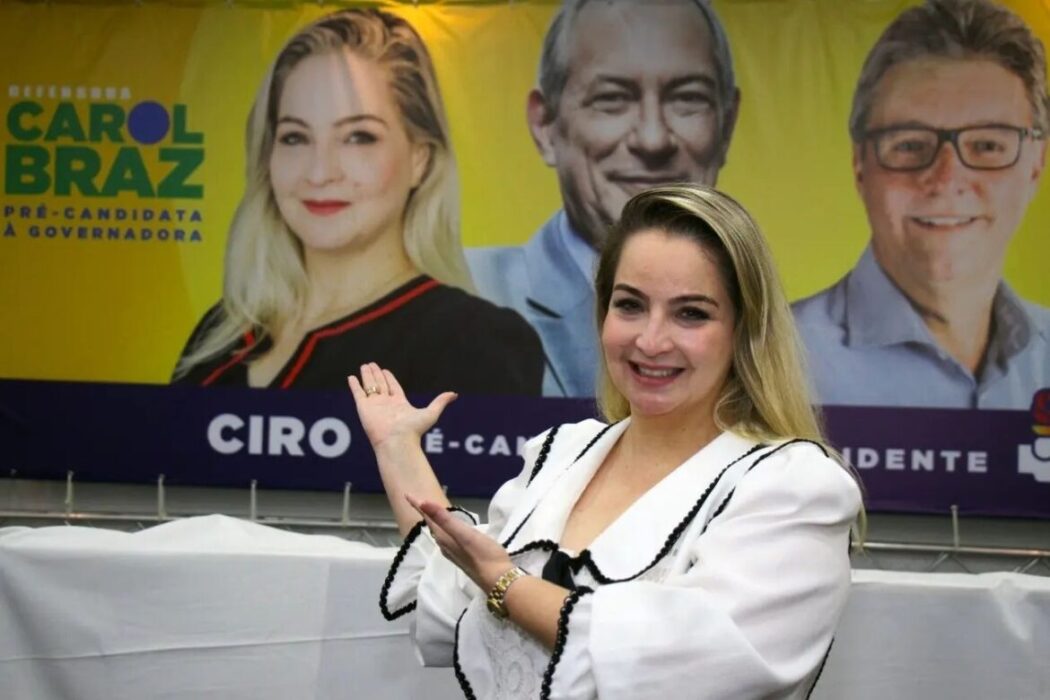 Carol Braz oficializa candidatura ao Governo nesta segunda em convenção do PDT-AM com a presença de Ciro Gomes e Carlos Lupi