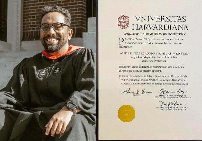 Brasileiro que vendia laranjas na feira se torna mestre em Harvard