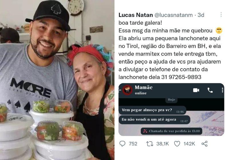 Internautas compram todas as marmitas de cozinheira que não vendeu nada