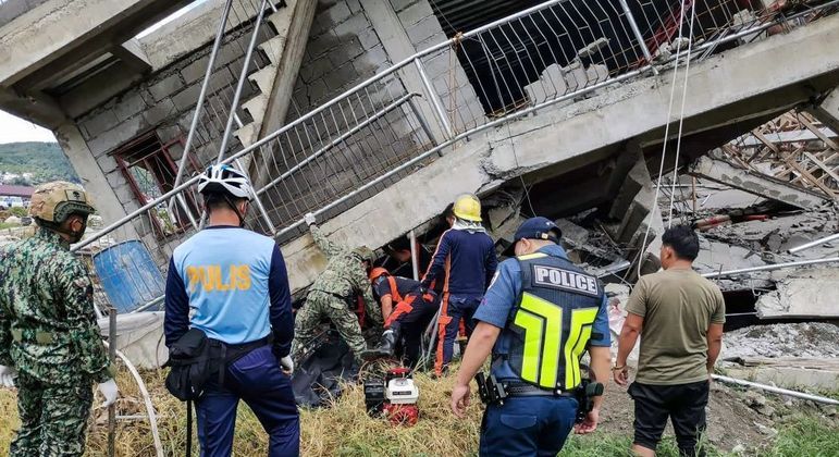 Terremoto poderoso nas Filipinas deixa ao menos quatro mortos e dezenas de feridos