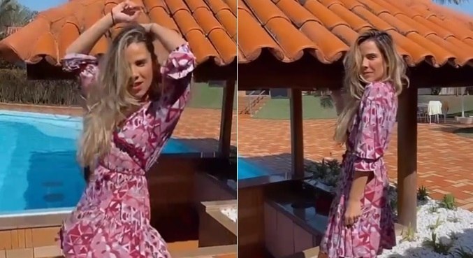 Sofrência? Wanessa Camargo dança ao som de 'Coração Embriagado', e prima avisa: 'É só uma música'